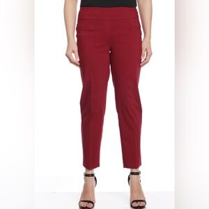 Zac & Rachel Women's Bold cranberry Flare Pants